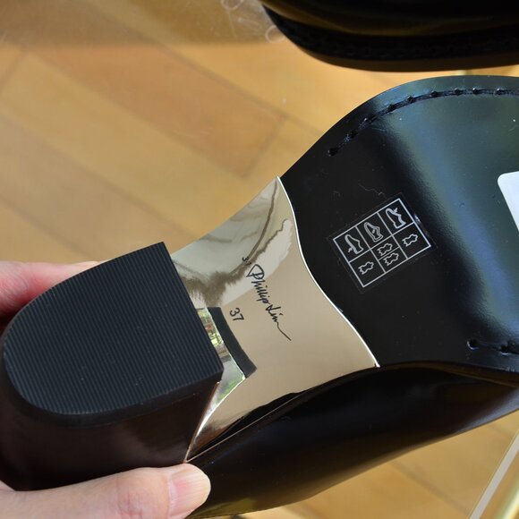 3.1 Phillip Lim Black Mules - Picture 8 of 10